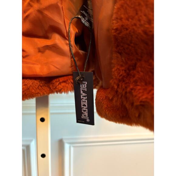 NWT BLANKNYC FAUX FUR COAT SIZE S - Picture 4 of 4